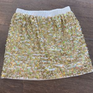 Girls Sparkly Jcrew Skirt